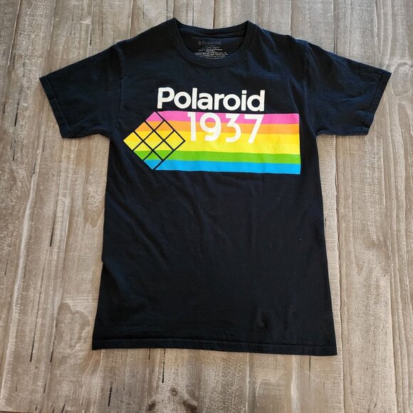 Polaroid 1937 T Shirt Womens 1937 Graphic Print Size Small 100% Cotton - Picture 9 of 10